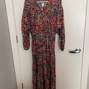 Floral Maxi Dress - Multicolor